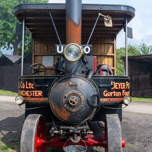 Steam cart and wagon 1365 print