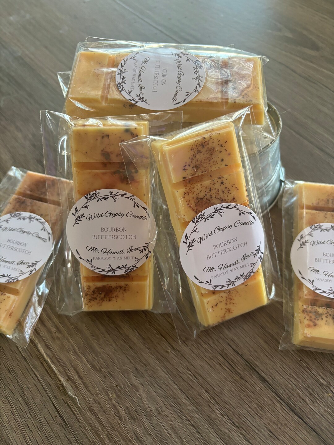 Bourbon Butterscotch Snap Bar - Etsy Canada