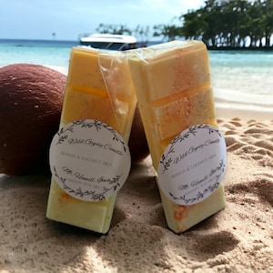 Mango and coconut milk wax melt for warmers