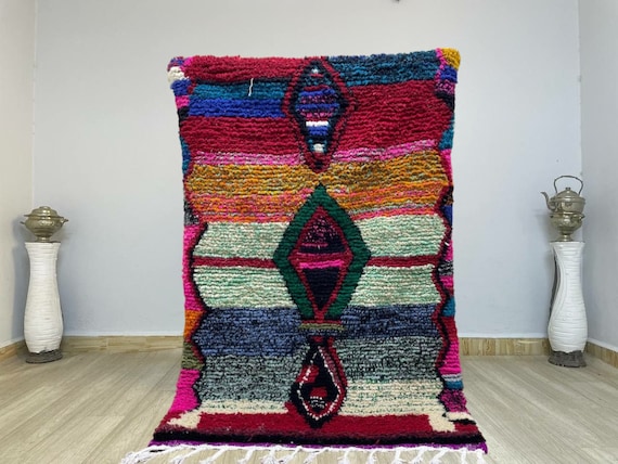 Scandinavian Nordic Decor Bohemian Inspired Rug Hand Woven Wool Flatweave