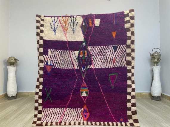 Purple rug for living room - purple rug vintage - purple rug 6x9 - moroccan rugs runner -  moroccan rugs new - moroccan rugs modern.