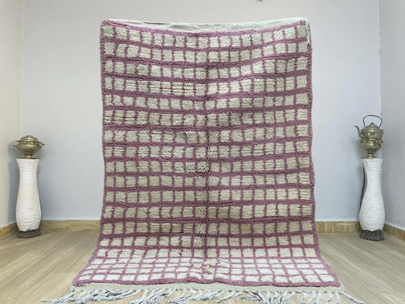 Amazing Moroccan rug - Handmade Custom rug - Boujaad rug - Moroccan berber rug - Moroccan area rug - Morocco rug - Berber rug - wool rug