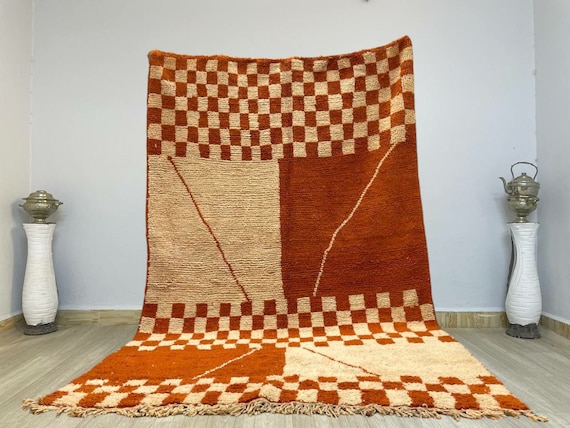 Irregular shaped rug Rugs for living room - Hand tufted rug - Handmade tufted rug - Irregular rug Modern - Bohemian custom Funky shape Rug