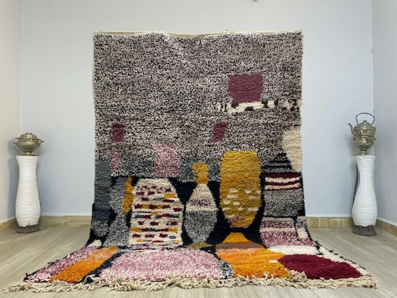 Scandinavian Nordic Decor Bohemian Inspired Rug Hand Woven Wool Flatweave