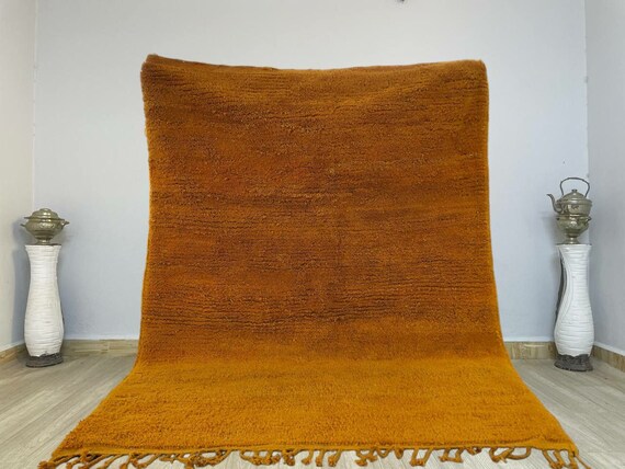 Custom morrocan tufted orange rugs, door mat and persian rugs to mid-century modern rug, neutral rug, washable area rugs, geometric rug.