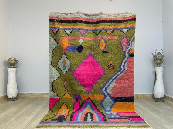 Scandinavian Nordic Decor Bohemian Inspired Rug Hand Woven Wool Flatweave