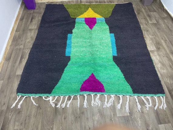 Morocco Area Rug, Living Room Rug, Dining Room Rugs, 9x12 Rug, 8x10 Area Rug, Moroccan Rug,Beni Ourain Rugs,Berber Area Rugs, Area Rug 10x14