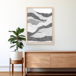 Movement of Land no. 18 / Digital Art Print image 2