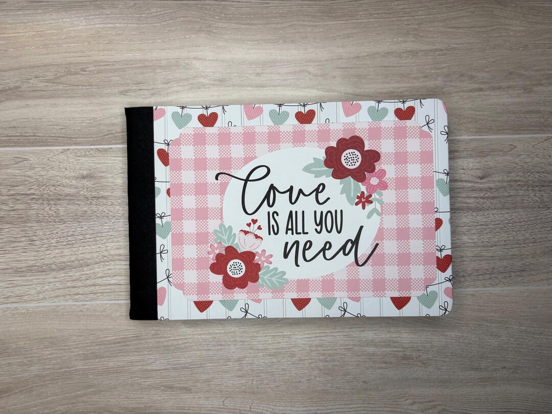 Love Themed Half Composition Notebook - Etsy