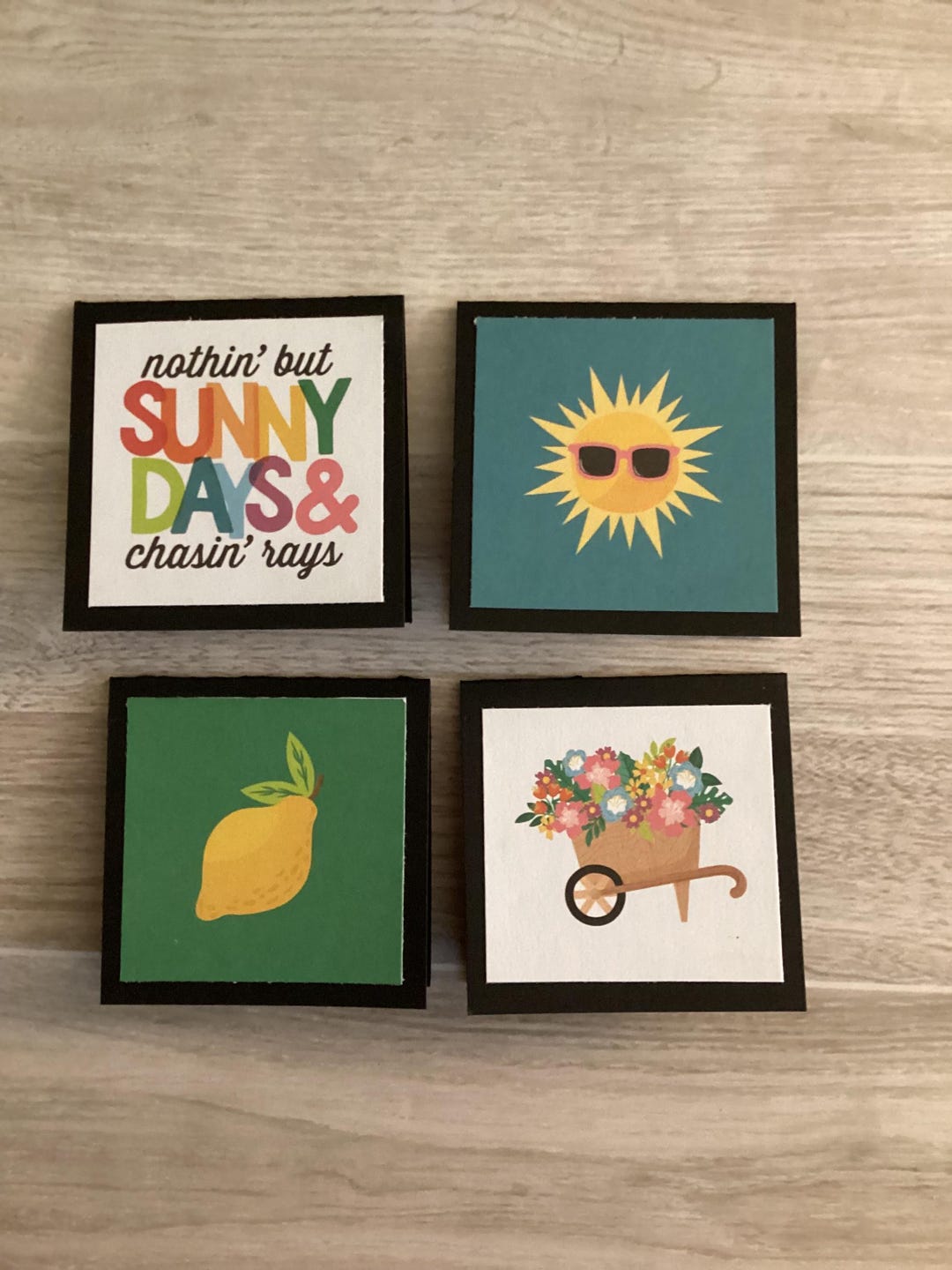 Mini Blank Summer Themed Notecards Lunch Box Notes Love Notes - Etsy