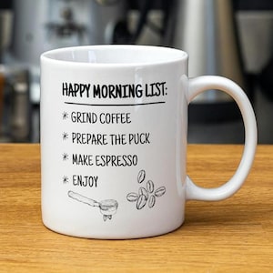 Barista Mug - Unique Coffee Lover Gift - Coffee Lover Mug - Espresso Mug Coffee Guy - Coffee Joke Mug Coffee Girl - Cafe Mug Coffee Obsessed