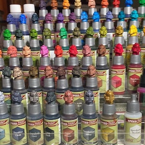 Army Marine Speedpaint/Vallejo Paint Caps (50 Count)