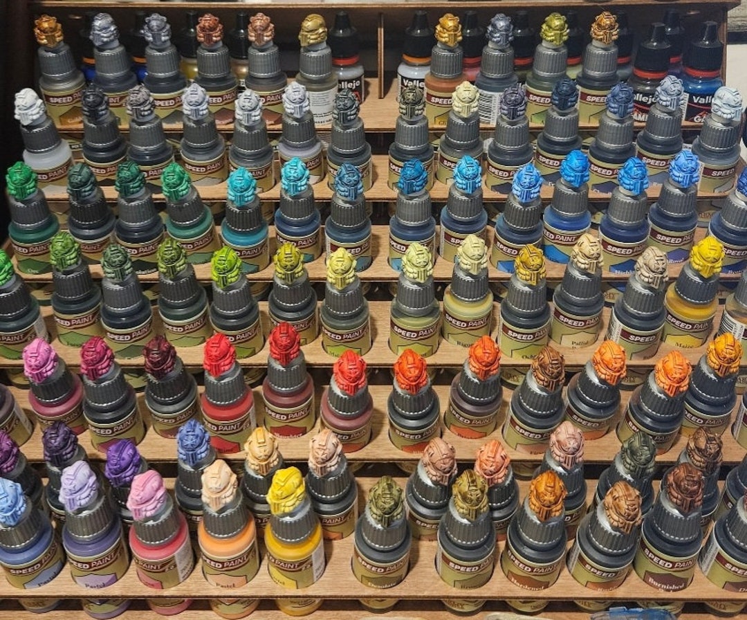 Army Marine Speedpaint/vallejo Paint Caps 100 Count Etsy