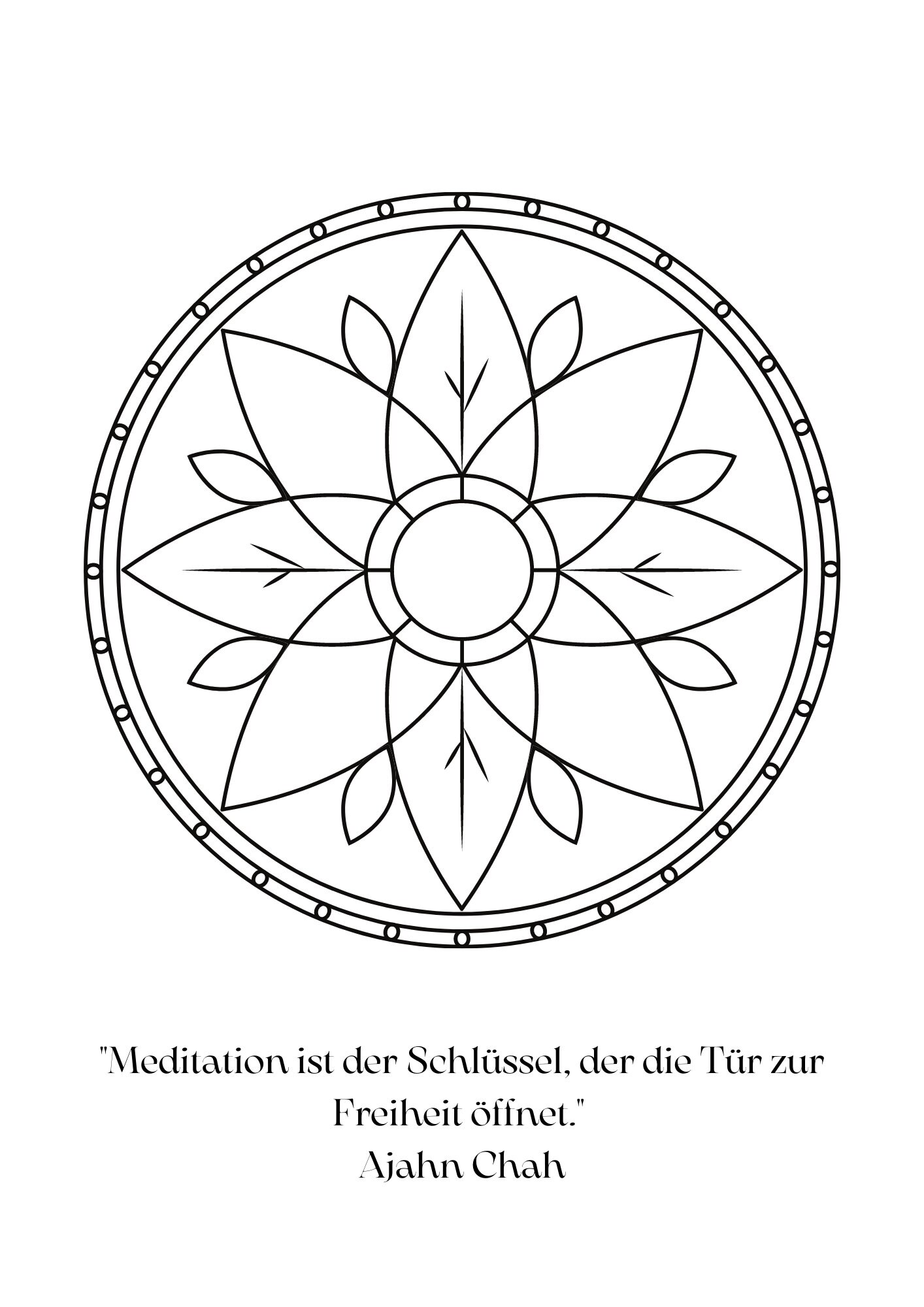 Meditative Mandalas Relaxation Through Coloring Etsy