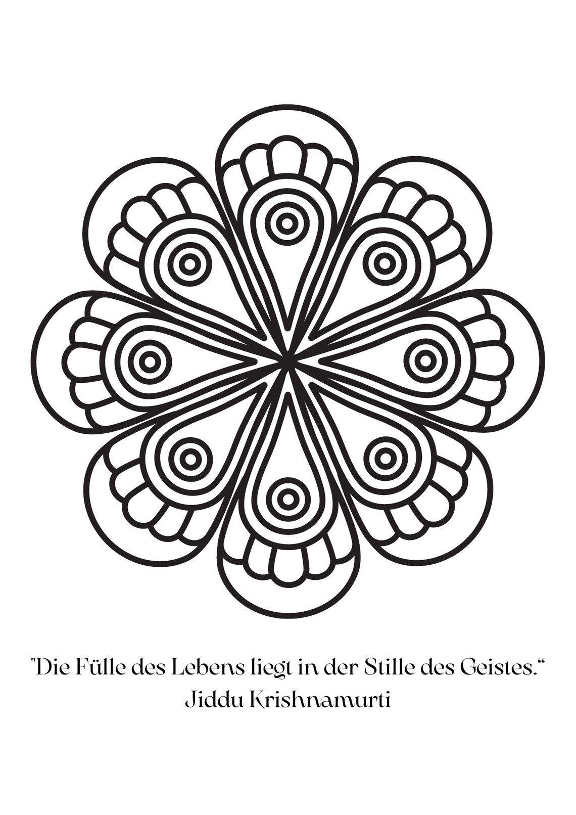 Meditative Mandalas Relaxation Through Coloring Etsy