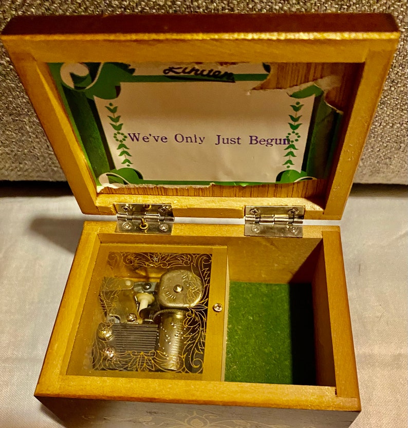 Vintage Music Box Etsy