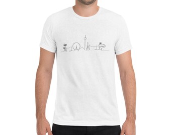 LAS VEGAS STRIP - Short Sleeve Graphic T-Shirt - travel - casino - gifts