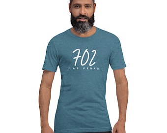 702 Las Vegas - Camiseta unisex - Colores más oscuros