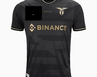 2023 Lazio Black Coppa Italia 10-jähriges Jubiläums-Fußballtrikot für Fans