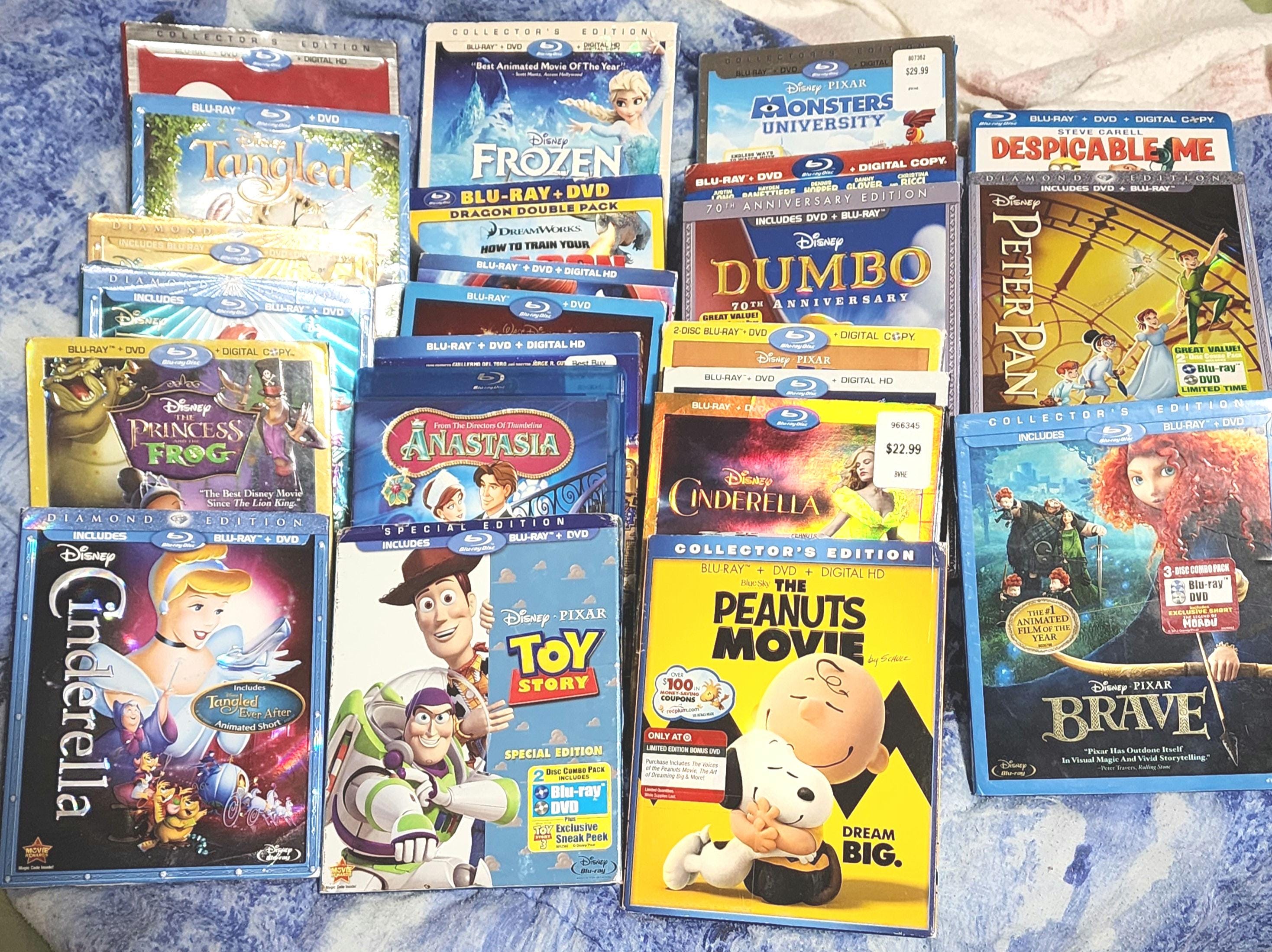 Animated Movies on Blu-ray/ DVD - Etsy