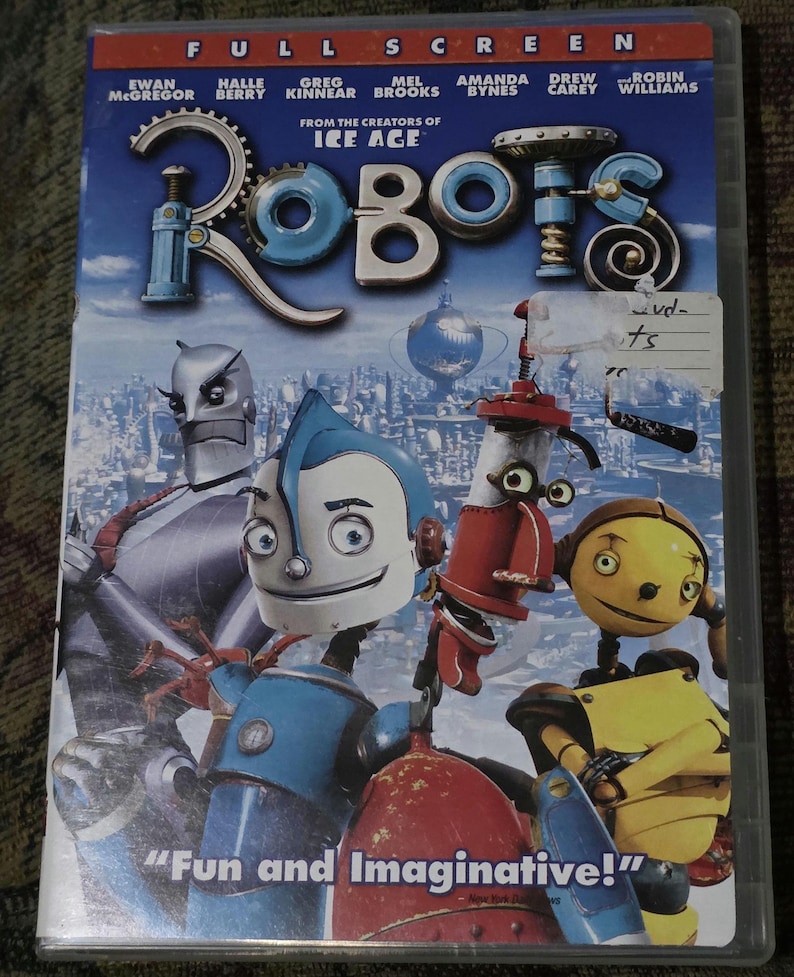 Películas animadas en Blu-ray/DVD Robots