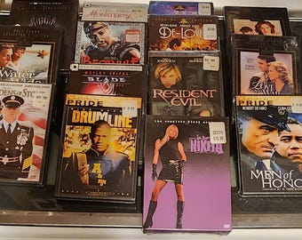 Collection of New Unopened DVD / Blu-ray Movies, Many to