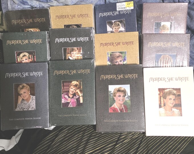 Murder,she Wrote.all 12 Seasons Available. - Etsy