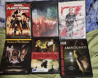 Horror/Supernatural DVD collection. Many to choose from