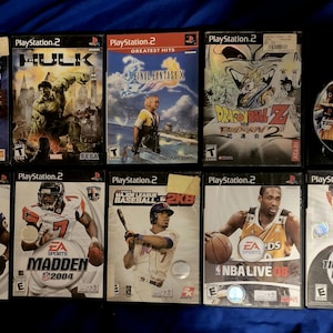 Vintage play station  2 games, your choice.