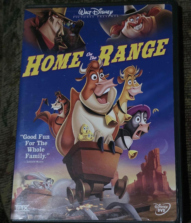 Películas animadas en Blu-ray/DVD Home on the Range