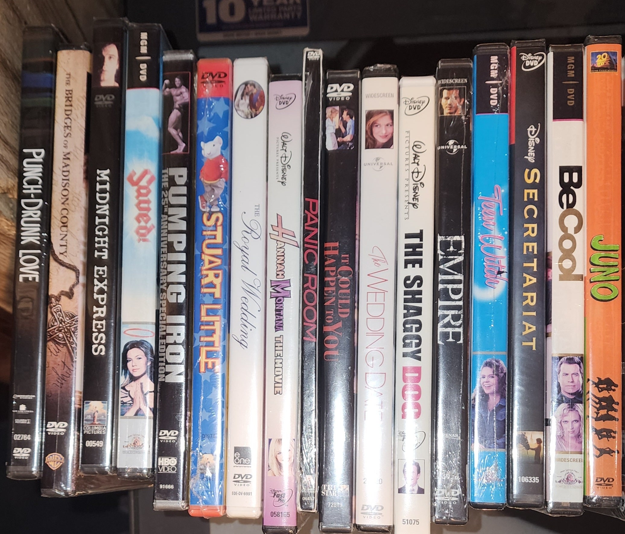 Collection of New Unopened DVD / Blu-ray Movies, Many to