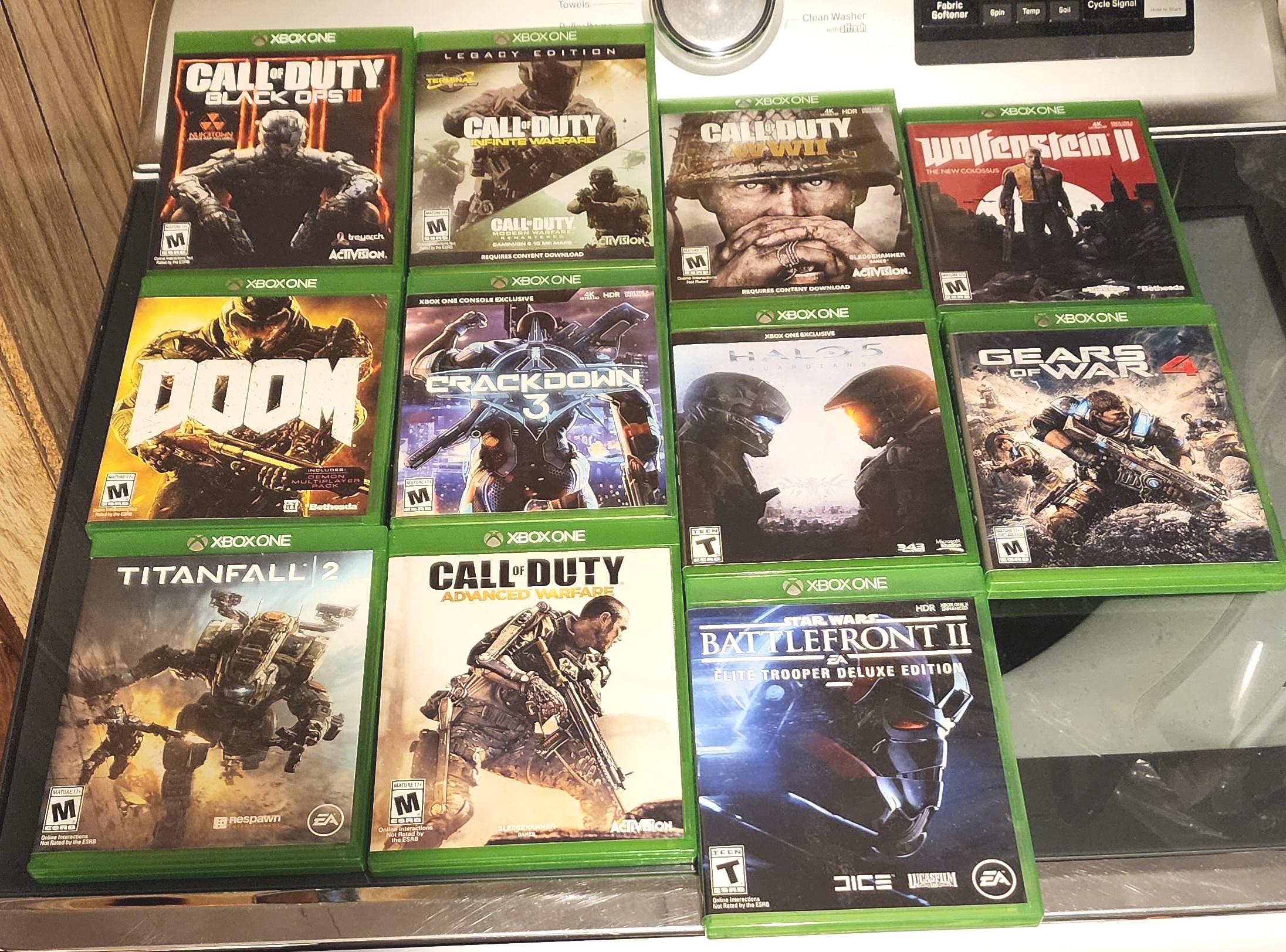 Xbox One Games, Many to Choose From. - Etsy
