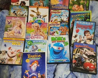 Animated Movies on DVD Includes Some Classics. - Etsy