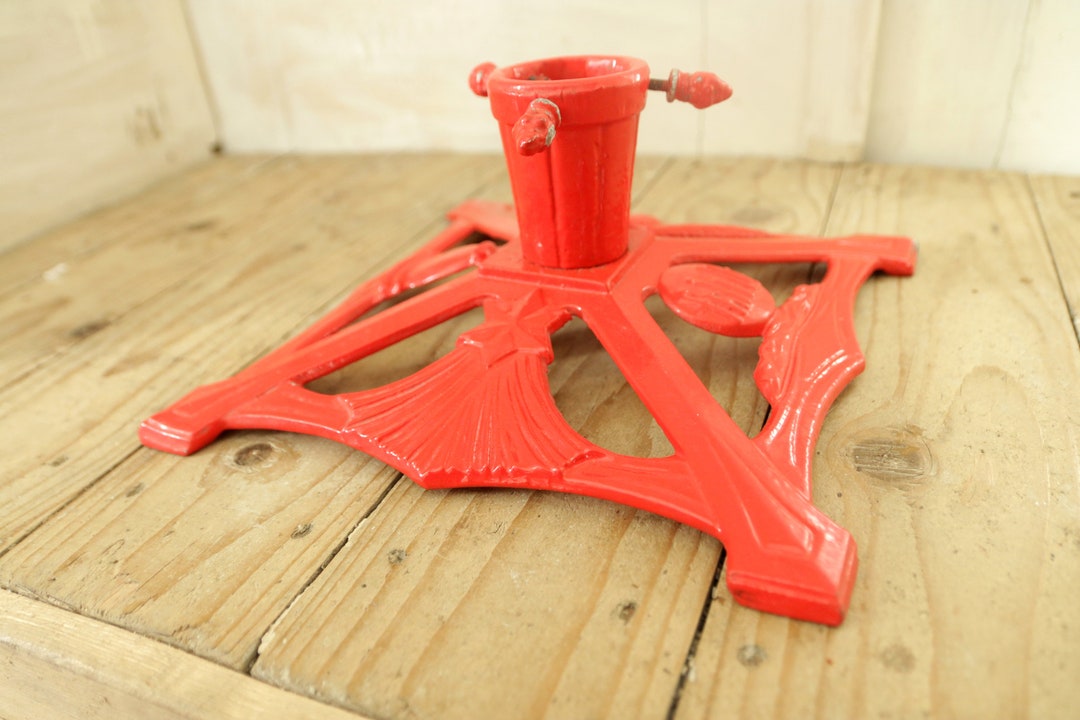 Red Christmas Tree Stand 