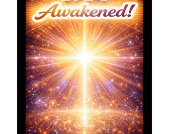 I AM Awakened PNG Sticker | Motivational Affirmation (Digital Download)