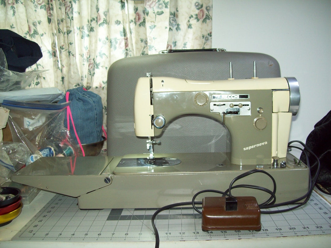 Vintage Necchi Supernova Sewing Machine original Etsy