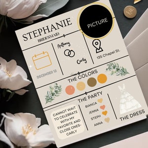 Special Moments and Shared Joy-Bridesmaid Template