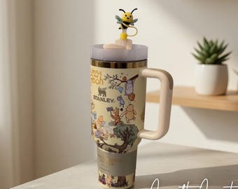 Classic Winnie The Pooh Inspired Tumbler 40oz Cup, Original Classic Winnie The Pooh 40oz Tumbler, Winnie The Pooh Tumbler 40oz Stan