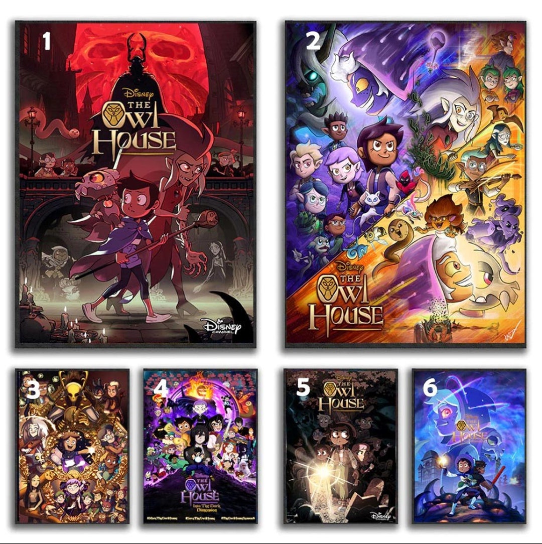 The Owl House Poster the Owl Houses Final Episode Watching Etsy UK