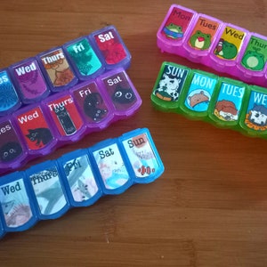 Pill Case Stickers