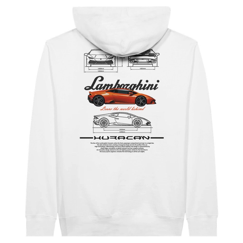 Lamborghini Hoodie, Exotic Cars Hoodie, Car Guy Gift