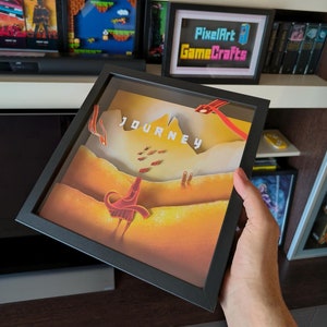 Journey 3D shadow box