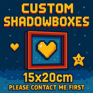 Custom shadowbox 15x20cm