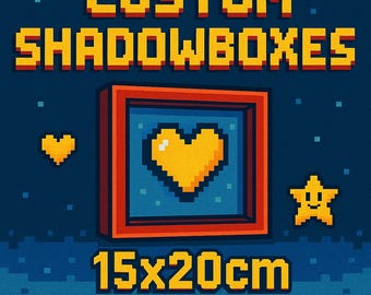 Custom shadowbox 15x20cm