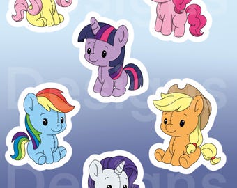 Little Pony Digital Stickers | Decor, Crafting & Scrapbooking, Fun Printable Designs