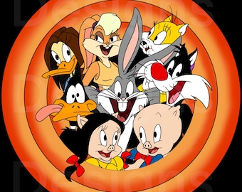 Warner Bros. Cartoons | Cute Wall Decor, Printable Poster, Cartoon Art, T-shirt Graphic