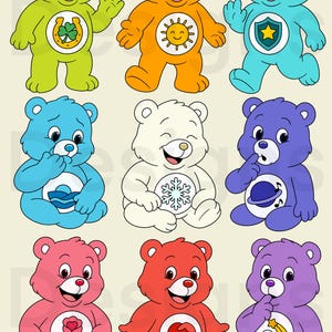 Ositos de los deseos 2 / Decoración, manualidades y scrapbooking, diseños imprimibles divertidos