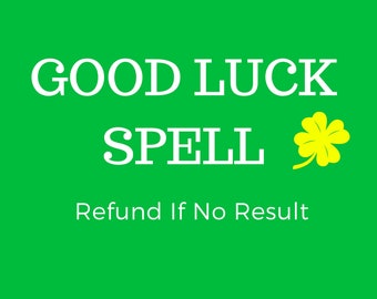Good Luck Spell - Strong Growth and Success Magic - Candle Ritual