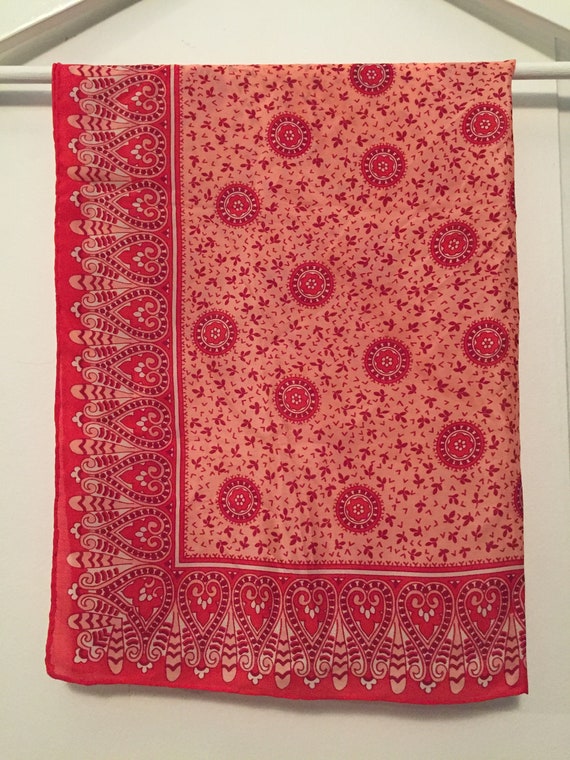 HERMÈS CARRÉ 90 FEUX D'ARTIFICE Foulard Soie Rouge Authentique 42851  937109