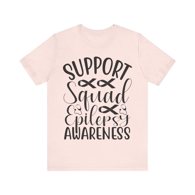 Support Squad Epilepsy Awareness Tshirt, Gift for Epilepsy Warrior and